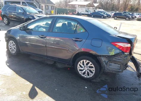 2017 Toyota Corolla Le from USA, damaged, VIN 2T1BURHE4HC801498